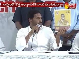 Ys Jagan Mohan Reddy Slams Chandrababu Naidu - Sakshi