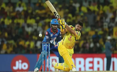 Rishabh Pant stops Suresh Raina from taking strike All in good fun - Sakshi