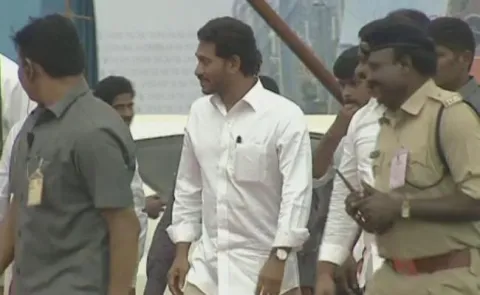 AP CM YS Jagan Reaches Medigadda 
