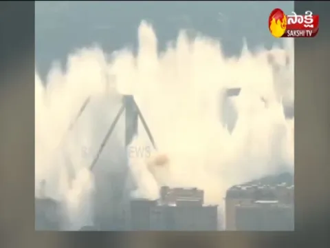  Morandi Genoa bridge: Towers demolished after evacuations