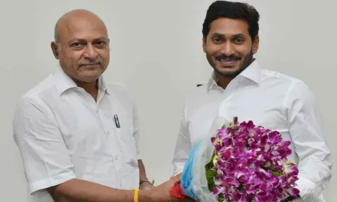 Ajeya Kallam meets CM YS Jagan - Sakshi