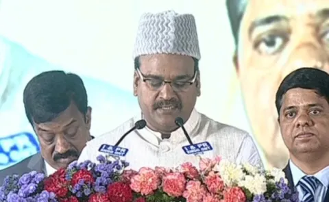 Amjad Basha Takes Oath As AP Cabinet Minister - Sakshi