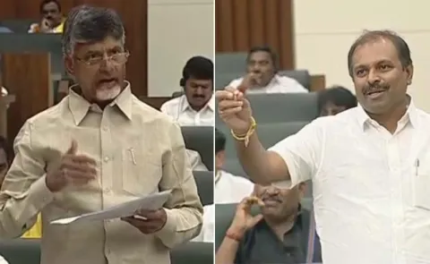 Gadikota Srikanth Reddy Slams Chandrababu Naidu in AP Assembly sessions