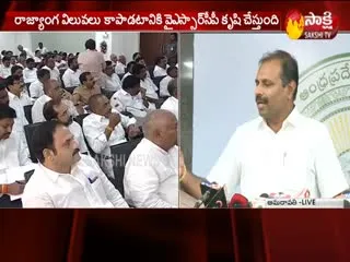 MLA Srikanth Reddy Press Meet - Sakshi