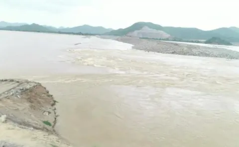 Godavari Water Flow Increased In Polavaram Project