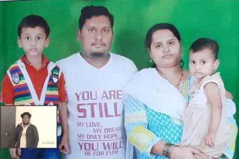 Husband Killed Wife And Two Children In Vikarabad