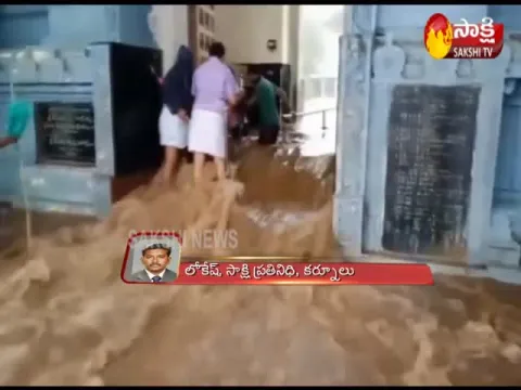 Huge Flood Water in Mahanandi Temple