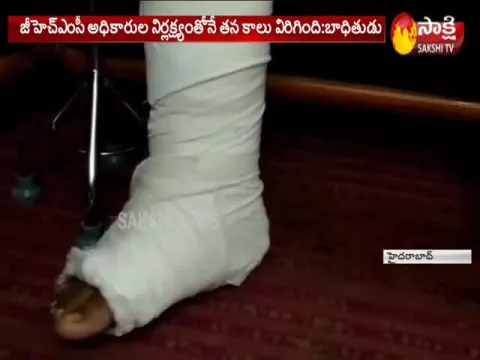 Hyderabad man injured due to pothole files complaint