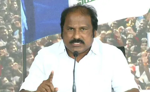 YSRCP MLA Sudhakar Babu Slams Chandrababu Naidu