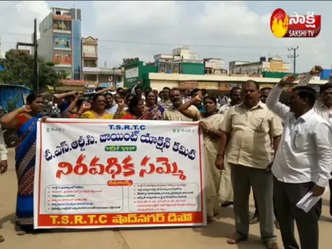TSRTC strike: JAC intensifies protest