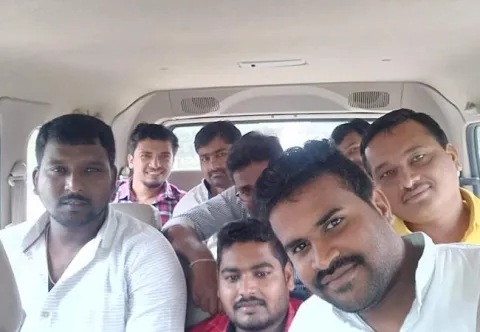 Six Died as car falls into Sagar left Canal