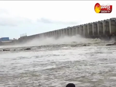 Heavy Inflow into Jurala Project