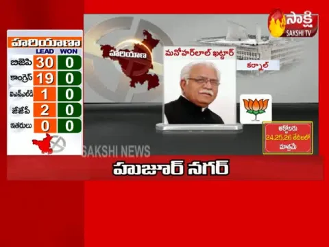 Haryana, Maharashtra Election Results : BJP Leads in Early trends