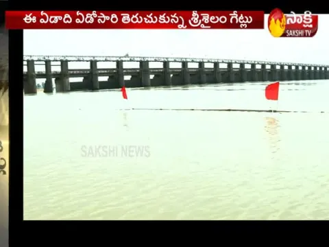 Krishna River flood water inflow increases