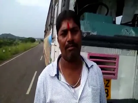 Stone Attack On RTC Bus In Vikarabad