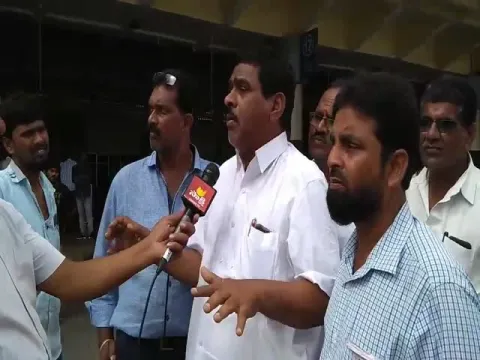  RTC JAC Leaders Protest At MGBS