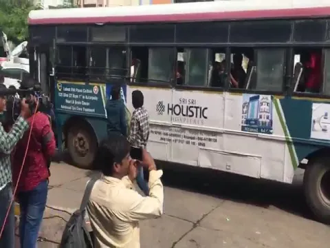 TSRTC Strike : Passengers Struggling For Buses