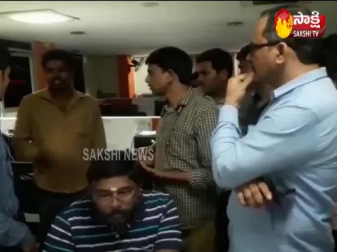 CID Raids on Blue frog Mobile Technologies in Visakhapatnam