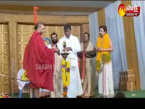 Chinna jeeyar swamy visits Gokavaram