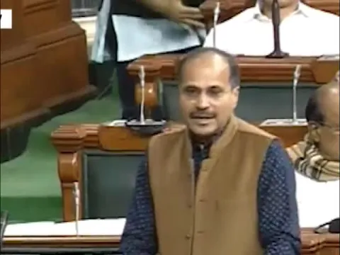 Adhir Ranjan Chowdhury Attacks PM Narendra Modi Over Crimes Against Women - Sakshi