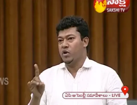 YSRCP MLA Sidiri Appala Raju Slams Chandrababu Naidu in Assembly