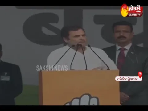 Rahul Gandhi Slams PM Modi In Bharat Bachao Rally Delhi - Sakshi