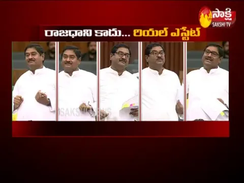 Chandrababu Naidu Make Real Estate Business in AP Capital Area - Sakshi