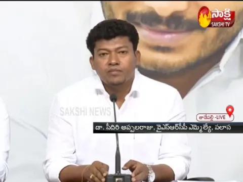 YSRCP MLA Appalaraju Comments on Three Capitals in AP - Sakshi