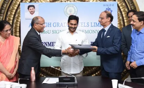 AP government Sign NMDC For Kadapa Steel