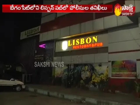 Police Raids On Lisbon Pub At Begumpet