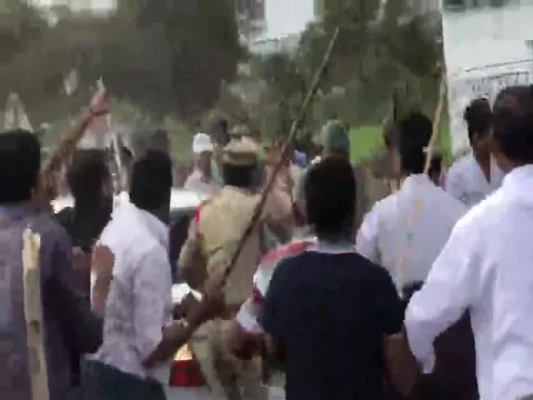 Amaravati Protesters Target Media Persons
