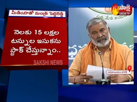 Peddireddy Ramachandra Reddy: Chandrababu Did Not Respond To The Attack On Journalists - Sakshi