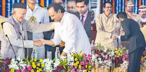 Ajit Pawar back as Deputy CM