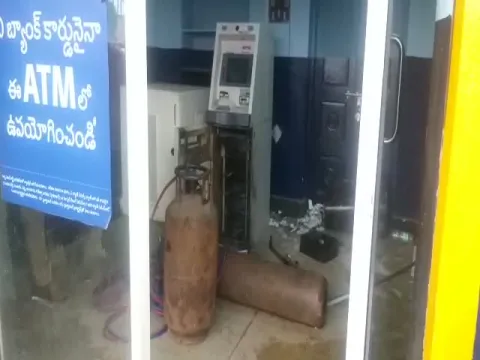 ATM Robbery in Nalgonda District