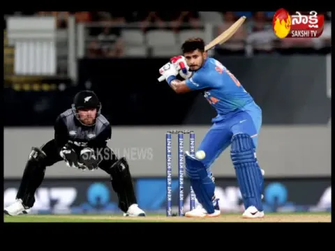 IND Vs NZ: Iyer Shines As India Hunt Down 204 - Sakshi