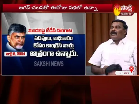Meruga Nagarjuna Fire On Chandrababu Naidu In Ap Assembly - Sakshi