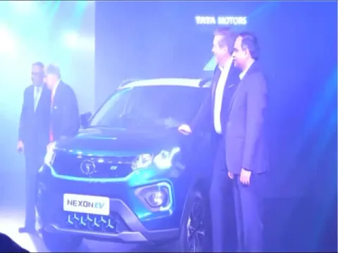 Tata Motors launches the Nexon EV launched - Sakshi