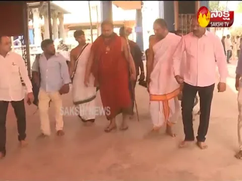 All Sets For Sarada Peetham Annual Celebrations