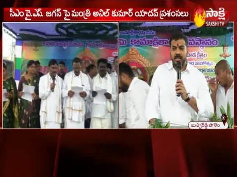Minister Anil Kumar Yadav Praise AP CM YS Jagan - Sakshi