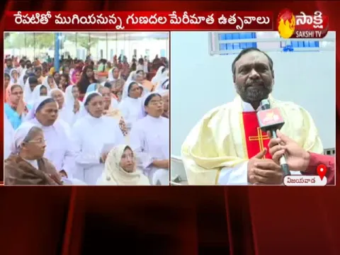 Second Day Mary Matha Festival  in Vijayawada