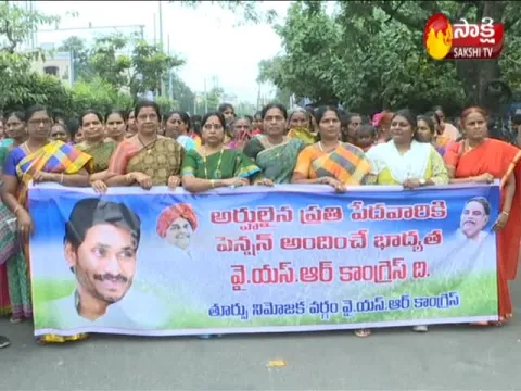 Devineni Avinash Holds Rally at Vijayawada