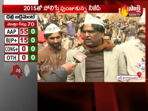 Delhi Assembly election results: Kejriwal leads
