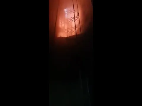Fire has broken out in spare parts factory  At Delhi  - Sakshi