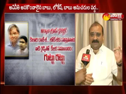 MLA Anil Kumar Demand Probe On Chandrababu Naidu - Sakshi