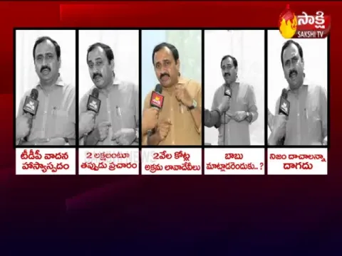 YSRCP MLA Alla Ramakrishna Reddy Comments On Chandrababu - Sakshi