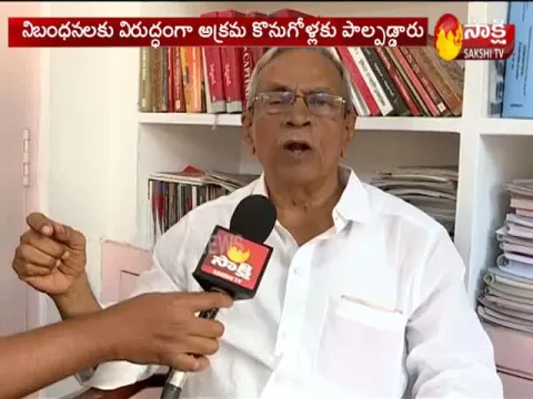 CPI Leader Madhu Fires On TDP Leaders Over ESI Scam - Sakshi