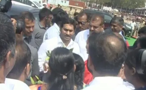 AP CM YS Jagan Reached Vijayanagaram 