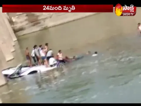 24 killed as bus falls into river in Rajasthan