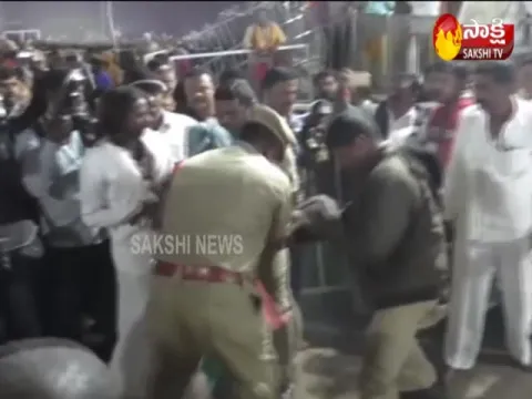 Woman Falls into  Red Hot Coal in Nalgonda District