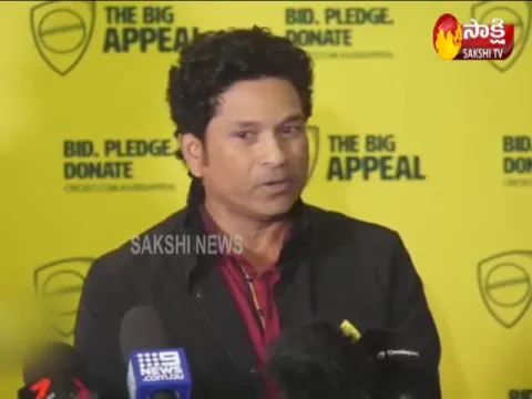 Tendulkar urges fans to donate during Bushfire Bash - Sakshi